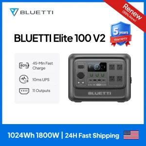 BLUETTI Elite 100 V2 Portable Power Station